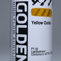 Golden: 8552 Yellow Oxide, High Flow Acrylic, 118ml