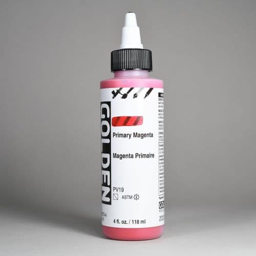 Golden: 8579 Primary Magenta, High Flow Acrylic, 118ml