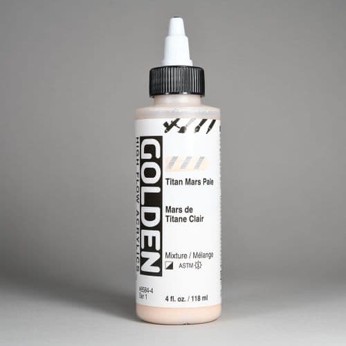 Golden: 8584 Titan Mars Pale, High Flow Acrylic, 118ml