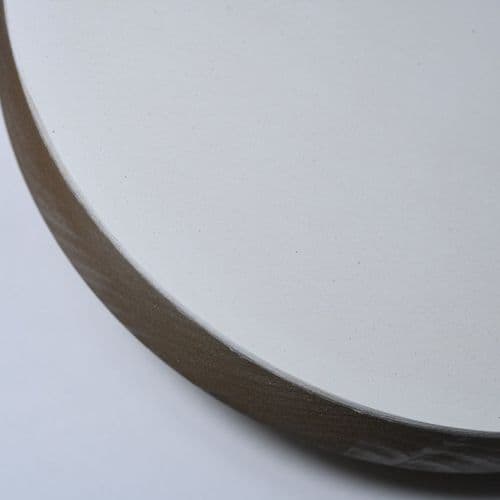 Icone & Legno: 20cm diameter tonda, GESSO circular panel