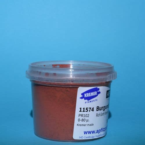 Kremer: 11574 Burgundy Red Ochre, 50g