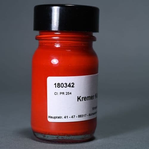 Kremer: 180342 Red Shellac Ink, 30ml