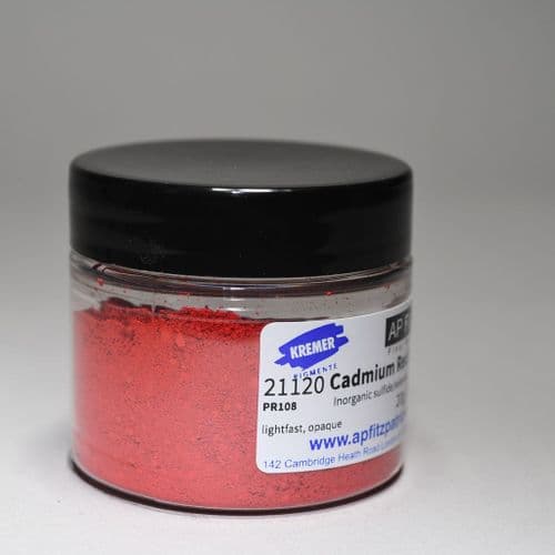Kremer: 21120 Cadmium Red No.1 Light, 20g