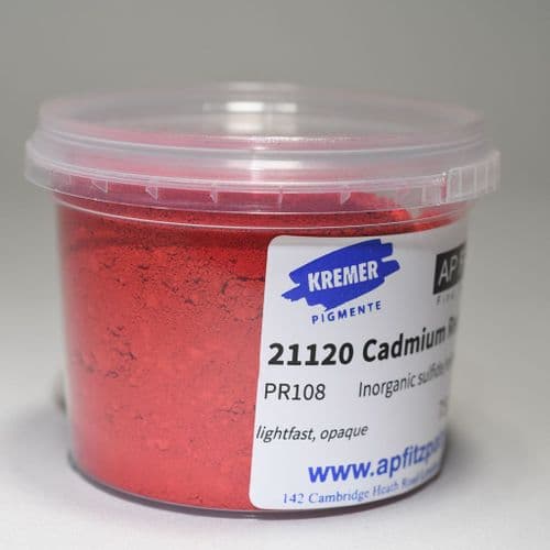 Kremer: 21120 Cadmium Red No.1 Light, 75g