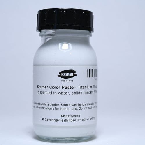 Kremer: 27000 Titanium White Colour Paste, 100g