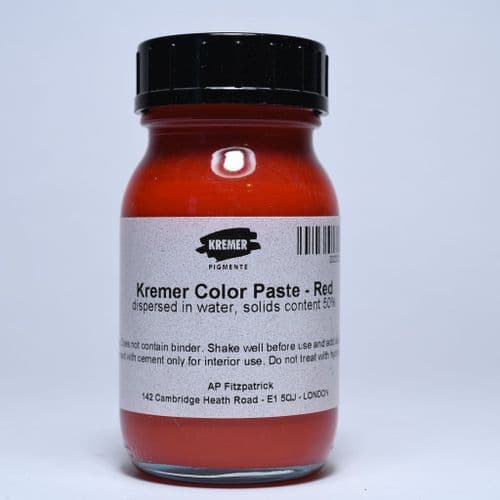 Kremer: 28500 Red Colour Paste, 100g