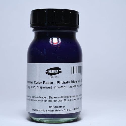 Kremer: 28900 Heliogen Blue Colour Paste, 100g