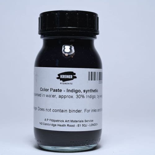 Kremer: 360094 Indigo Colour Paste, 100g