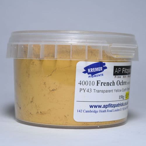 Kremer: 40010 French Ochre JTCLES, 150g