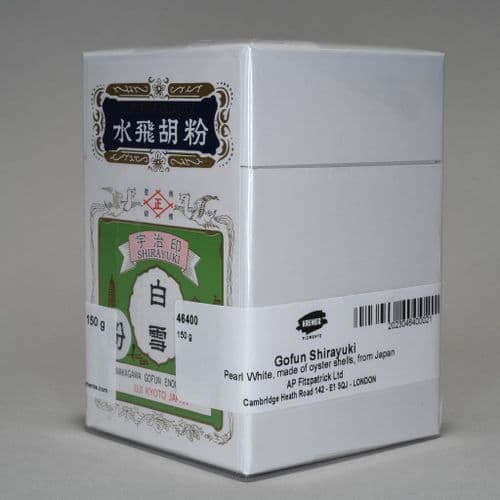 Kremer: 46400 Gofun Shirayuki Pearl White, 150g