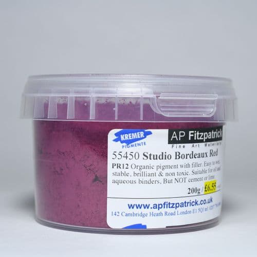 Kremer: 55450 Bordeaux Studio Colour, 200g
