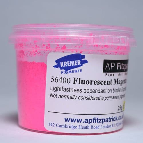 Kremer: 56400 Fluorescent Magenta, 25g