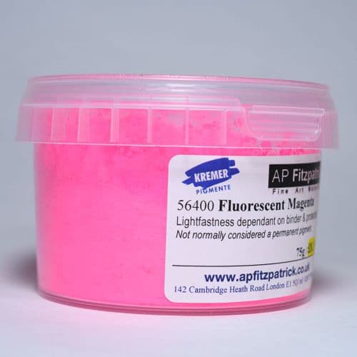 Kremer: 56400 Fluorescent Magenta, 75g