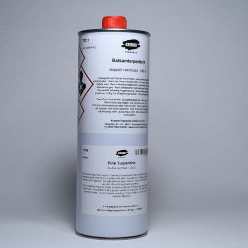 Kremer: 70010 Turpentine, 1lt
