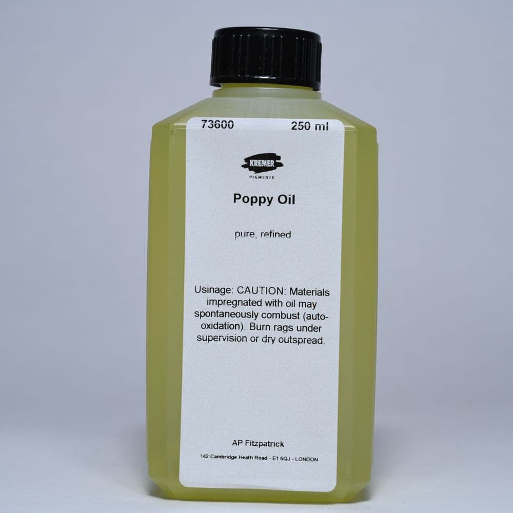 Kremer 73600 Poppy Oil 250ml