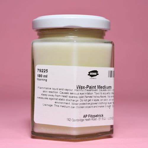 Kremer: 79225 Wax Paint Medium, 180ml