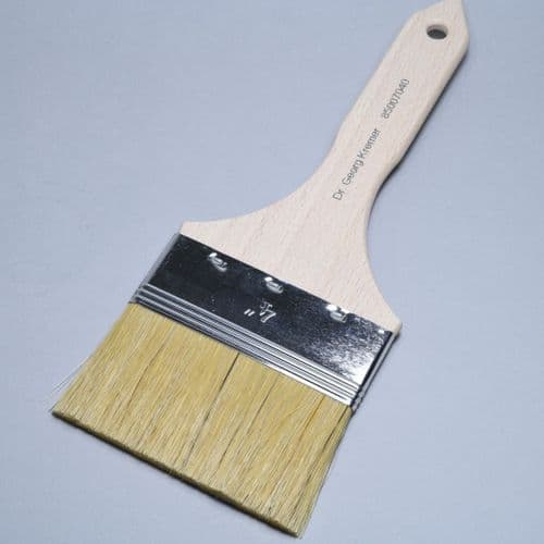 Kremer: 85007040 Kremer Hog Varnish Brush 4.0"