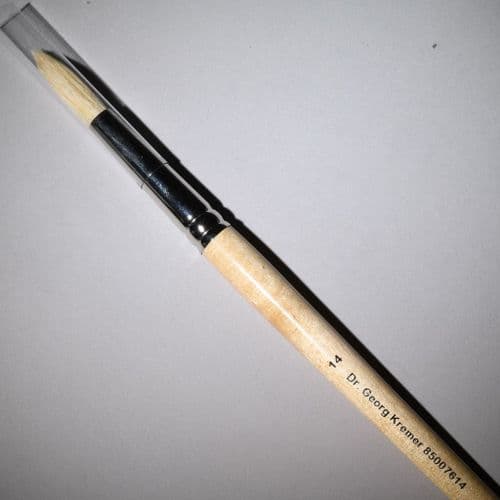 Kremer: 85007614 Round, No. 14 Oil Painting Brush