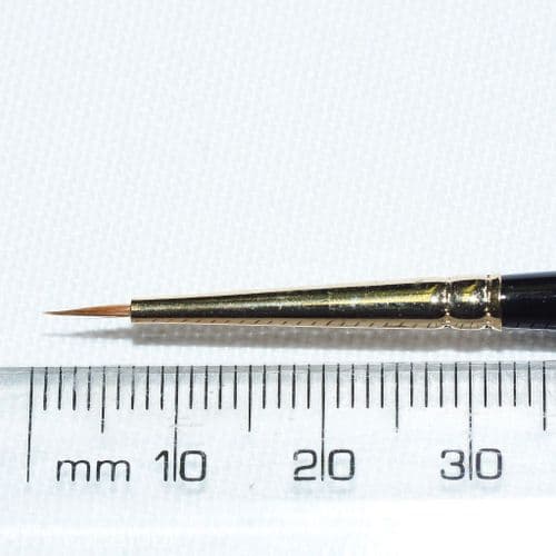 Kremer: 85050006 Size 2/0 Kolinsky Sable Watercolour Brush