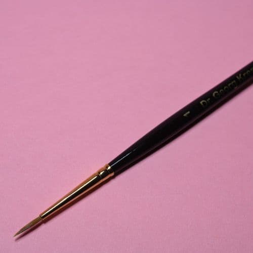 Kremer: 85050010 Size 1 Kolinsky Sable Watercolour Brush