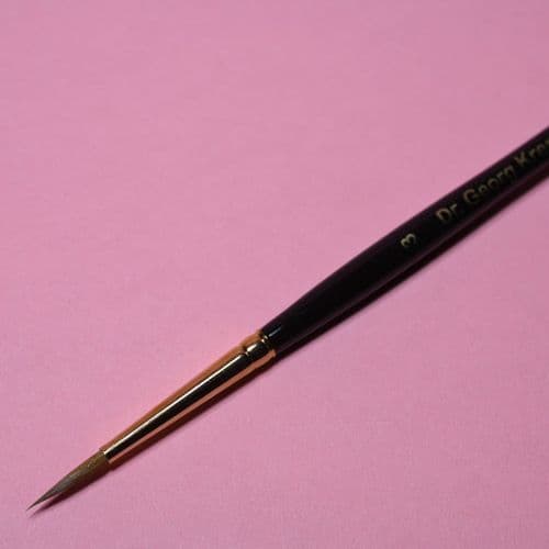 Kremer: 85050040 Size 4 Kolinsky Sable Watercolour Brush