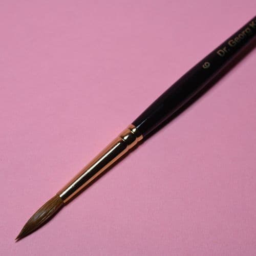 Kremer: 85050060 Size 6 Kolinsky Sable Watercolour Brush