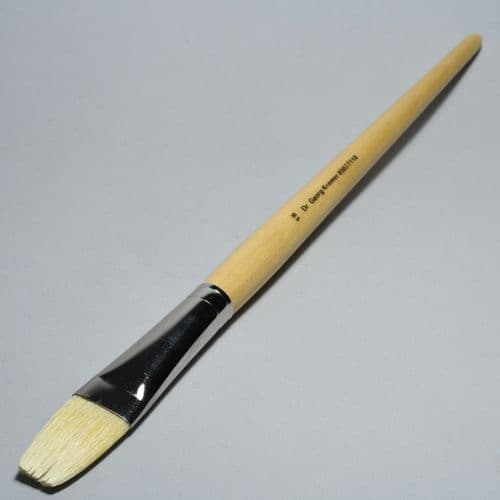 Kremer: 85077118 Gussow  Flat, No. 18 Oil Painting Brush