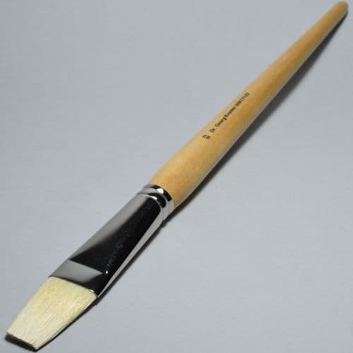 Kremer: 85077122 Gussow  Flat, No. 22 Oil Painting Brush