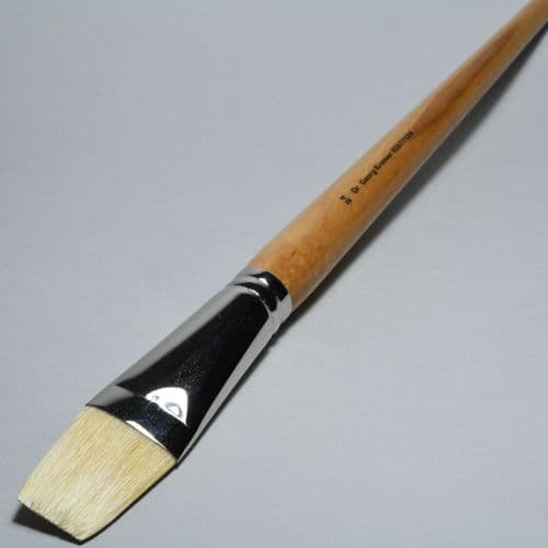Kremer: 85077124 Gussow Flat, No. 24 Oil Painting Brush