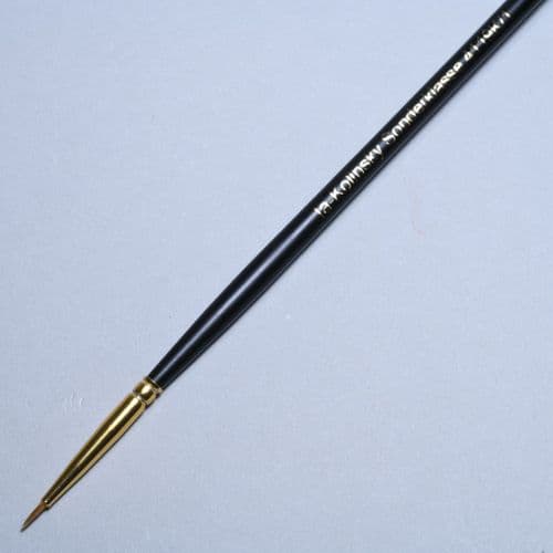 Kremer: 85411910 Size 0 (Compact) Kolinsky Sable Retouching Brush