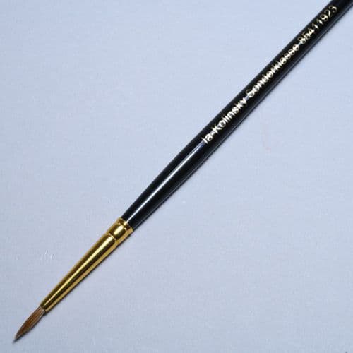 Kremer: 85411923 Size 3 (Slim) Kolinsky Sable Retouching Brush