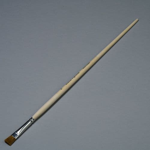 Kremer: 85415508 Ox Hair Flat Oil Painting Brush, Size 8