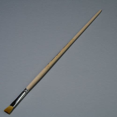 Kremer: 85415510 Ox Hair Flat Oil Painting Brush, Size 10