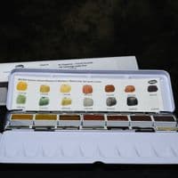Kremer: 881002 Watercolour Set, Earth Colours