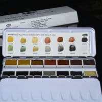 Kremer: 881002 Watercolour Set, Earth Colours