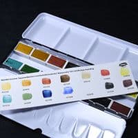 Kremer: 881004 Watercolour Set, Watercolours for Landscape Painting