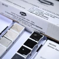 Kremer: 881035 Watercolour Set, Greys