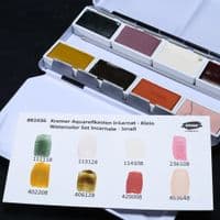 Kremer: 881036 Kremer Watercolour Set, Incarnate