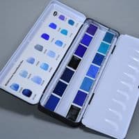 Kremer: 881044 Kremer Watercolour Set, Blue