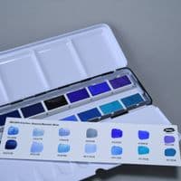 Kremer: 881044 Kremer Watercolour Set, Blue