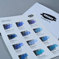 Kremer: 990018 Colour Chart - Watercolours
