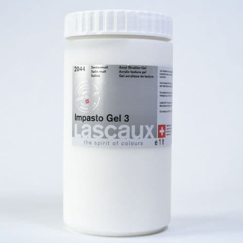 Lascaux: 2044 Impasto Gel 3 Satin, 1lt