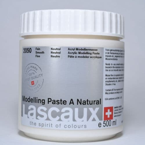 Lascaux: 2050 Natural Modelling Paste A Smooth, 500ml
