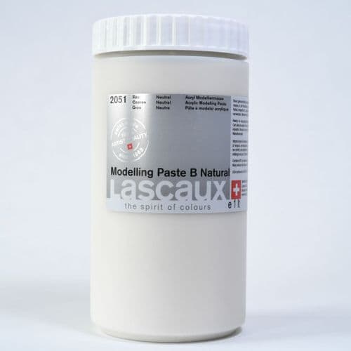 Lascaux: 2051 Natural Modelling Paste B Coarse, 1lt