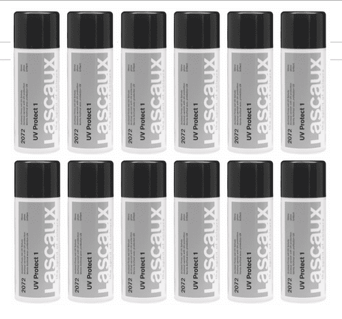 Lascaux: 2072 UV Protect 1 Gloss, 400ml (12 Cans)