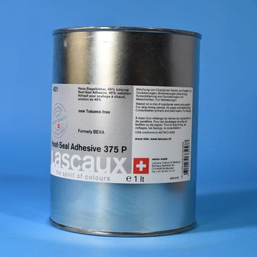 Lascaux: 4021 Heat Seal Adhesive 375P, 1lt