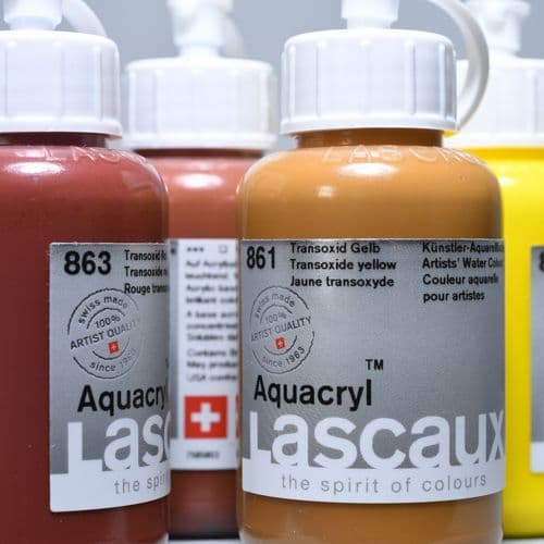 Lascaux Aquacry Fluid Acrylic Colours