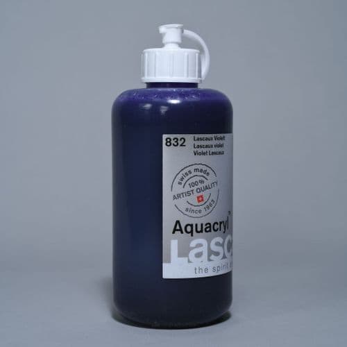 Lascaux: Aquacryl 832 Lascaux Violet, 250ml