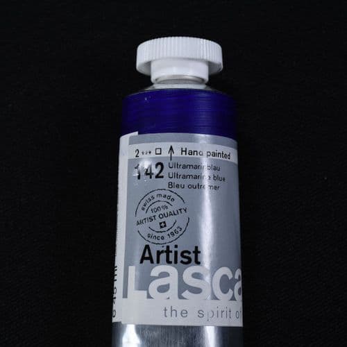 Lascaux: Artists’ Acrylic 142 Ultramarine Blue, 45ml