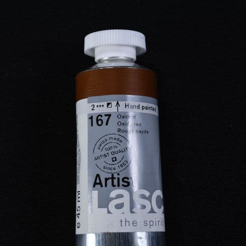 Lascaux: Artists’ Acrylic 167 Oxide Red, 45ml